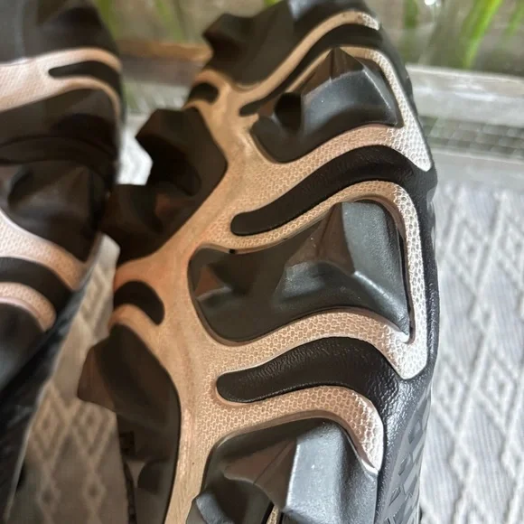 Nike Alpha Menace 2 Shark Football Cleats Size 11W  BV0146-001. Black/White - Picture 7 of 10